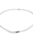 zilver gerhodineerd collier zirkonia 43 + 3 cm 1328260 - PansiteNederland.nl