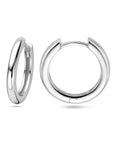Zilver Gerhodineerd Klapoorringen 2,0 MM 1328283 - PansiteNederland.nl