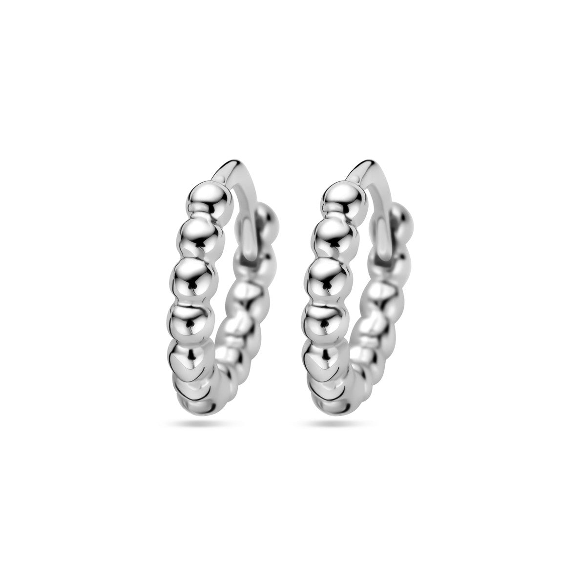 Zilver Gerhodineerd Klapoorringen 1328330 - PansiteNederland.nl