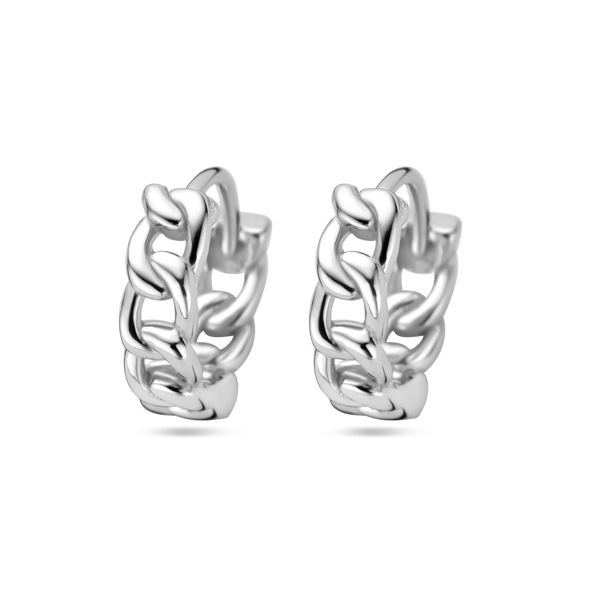 Zilver Gerhodineerd Klapoorringen 1328332 - PansiteNederland.nl