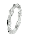 Gerhodineerd Zilver Ring Met Zirkonia 1328355 - PansiteNederland.nl