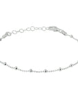 Zilver Gerhodineerd Armband Bolletjes 2,0 Mm 16 + 3 Cm 1328619 - PansiteNederland.nl