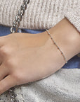Zilver Gerhodineerd Armband Bolletjes 2,0 Mm 16 + 3 Cm 1328619 - PansiteNederland.nl