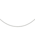 zilver gerhodineerd collier gourmette 4-zijdes geslepen 1,2 mm 41 + 4 cm 1329065