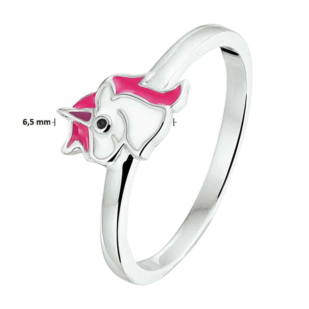 Zilveren Ring eenhoorn - 1329136 - PansiteNederland.nl