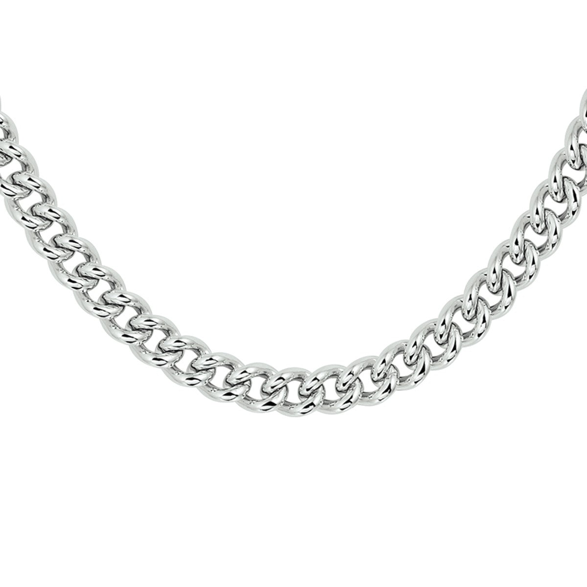 Zilver Gerhodineerd Gourmette 7,1 mm 1329185 - PansiteNederland.nl