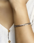 anker 6,5 mm zilver gerhodineerd