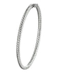 Zilver Gerhodineerd Bangle Scharnier 4,0 X 60 Mm 1329196