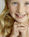 Gerhodineerd Zilver Ring Bloem Met Zirkonia 1329203 - PansiteNederland.nl