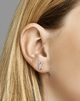 Zilver Gerhodineerd Oorknoppen Zirkonia 1329283 - PansiteNederland.nl