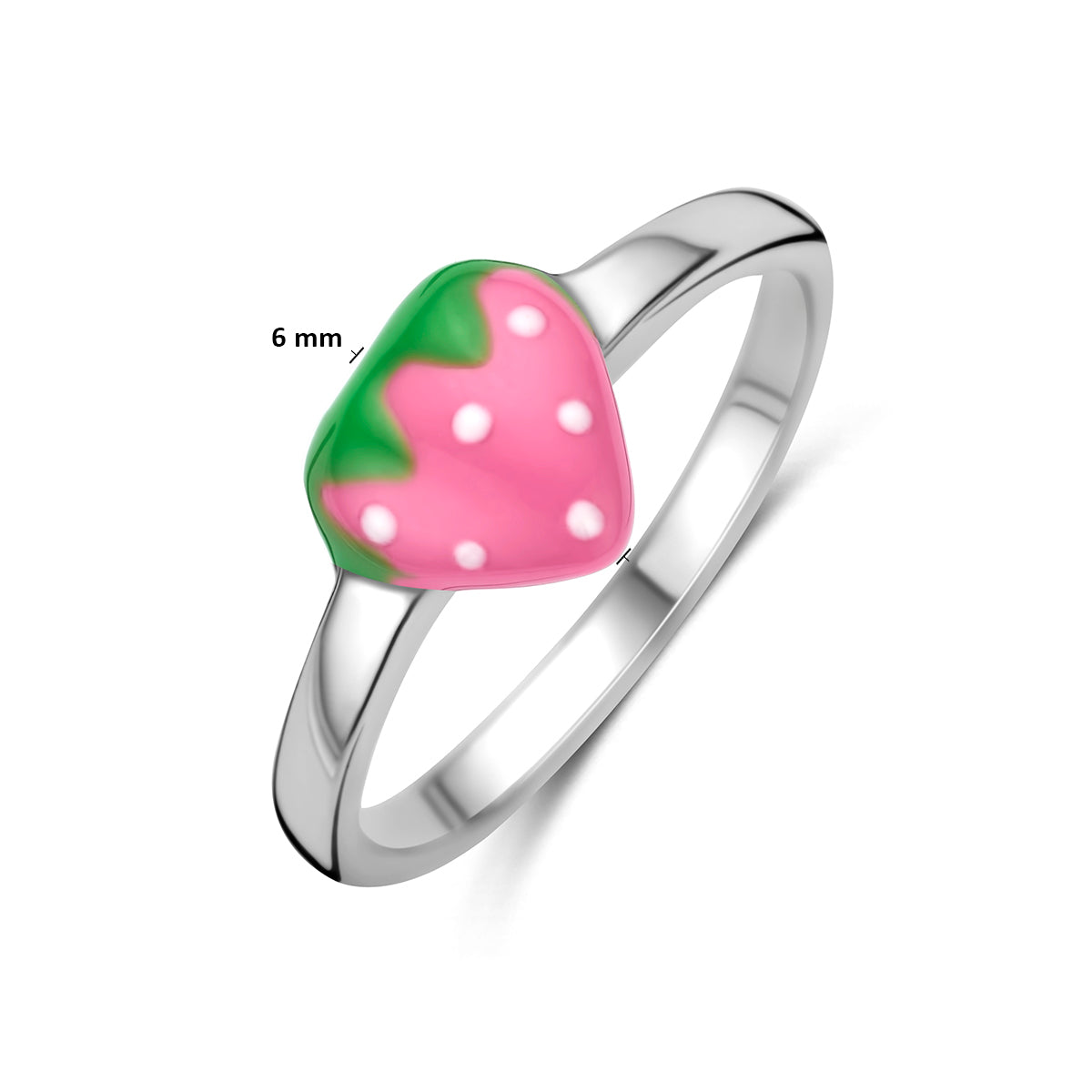 Gerhodineerd Zilveren Ring voor Kinderen