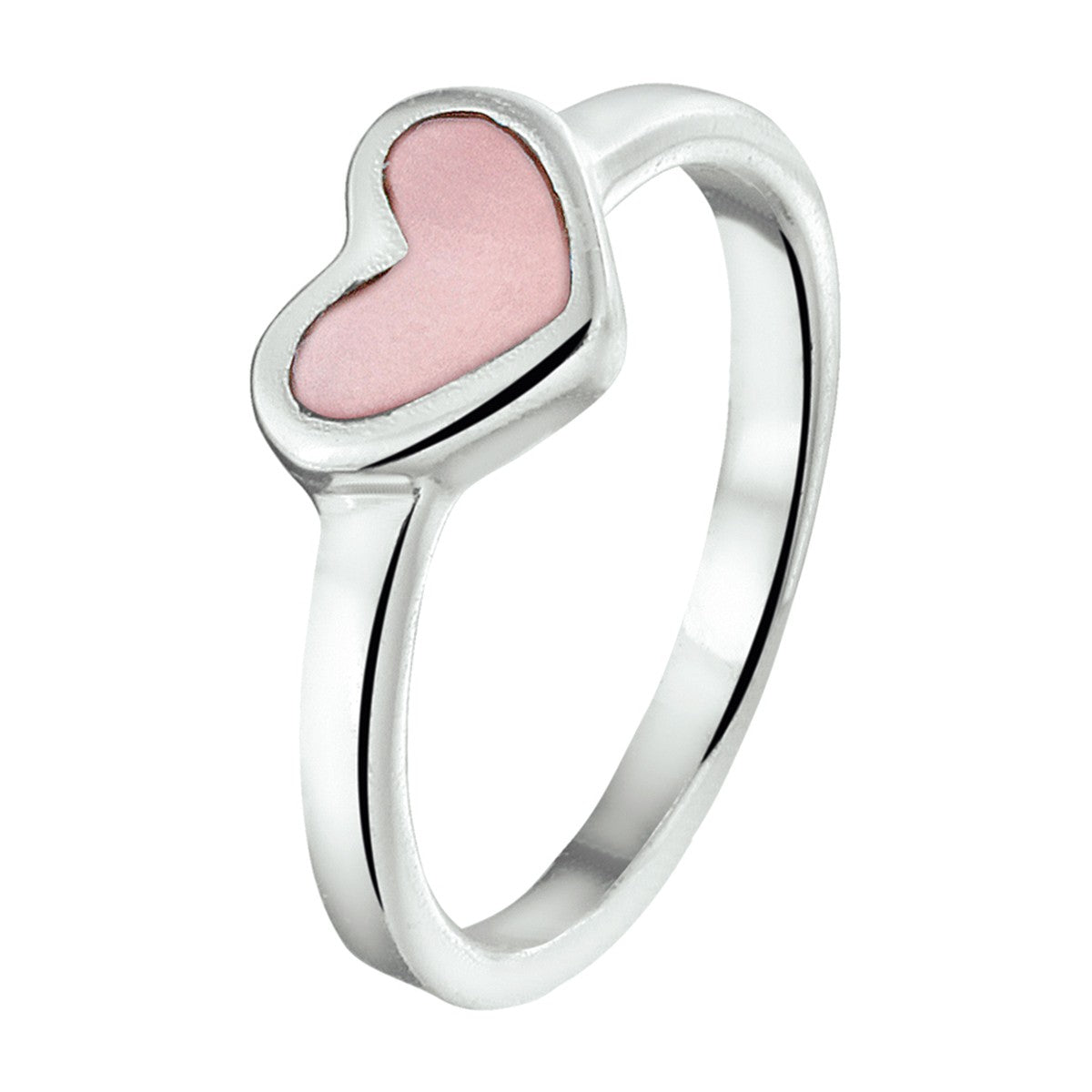 Gerhodineerd Zilver Ring Hart 1329413 - PansiteNederland.nl