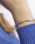 Zilver Gerhodineerd Bangle Scharnier 1329477 - PansiteNederland.nl