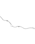 Zilver Gerhodineerd Armband Hart 1329641