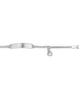 Zilver Gerhodineerd Graveerarmband Zirkonia Plaat 4,2 Mm 11 - 13 Cm 1329673 - PansiteNederland.nl
