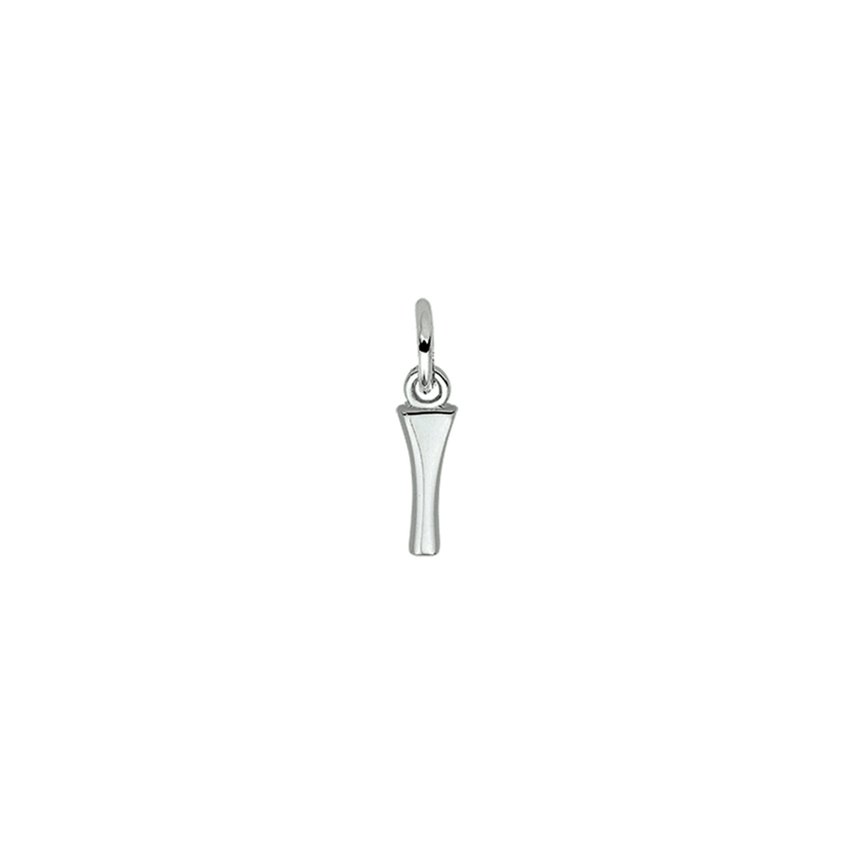 Fantasy Collection Hanger letter I 12,5 mm zilver gerhodineerd - PSN1330006