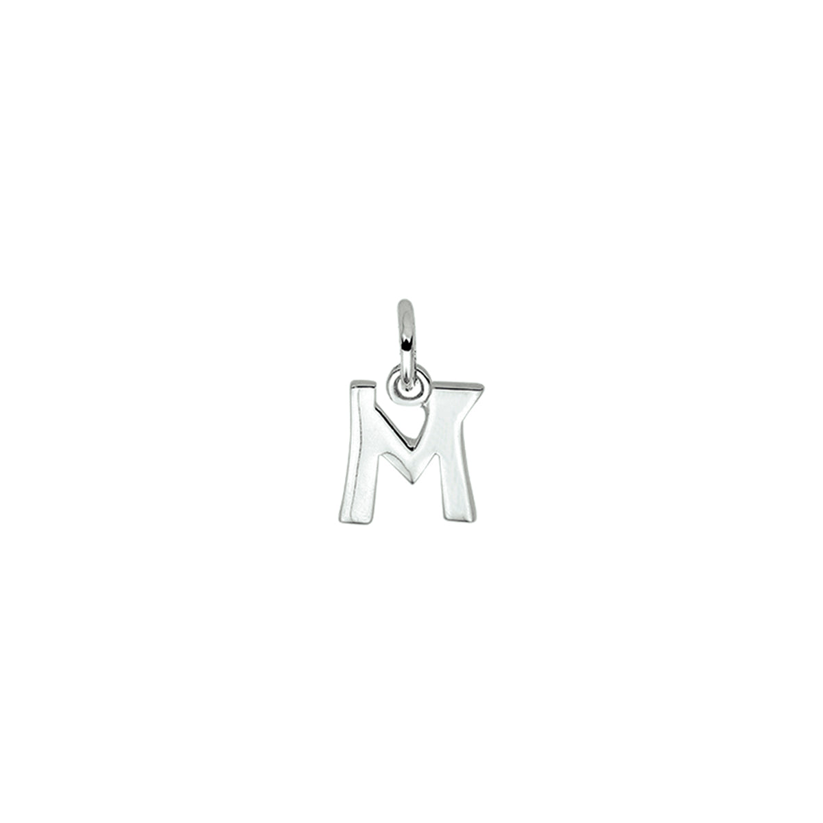 Fantasy Collection Hanger letter M 11 mm zilver gerhodineerd - PSN1330010