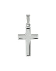 zilver gerhodineerd hanger kruis 1330095 - PansiteNederland.nl