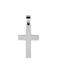 zilver gerhodineerd hanger kruis 1330096 - PansiteNederland.nl