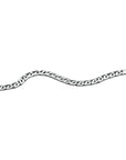 Zilver Gerhodineerd Armband Gourmette 8,2 mm 1330509
