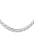 Zilver Gerhodineerd Collier Gourmette 6,6 mm 1330182 - PansiteNederland.nl