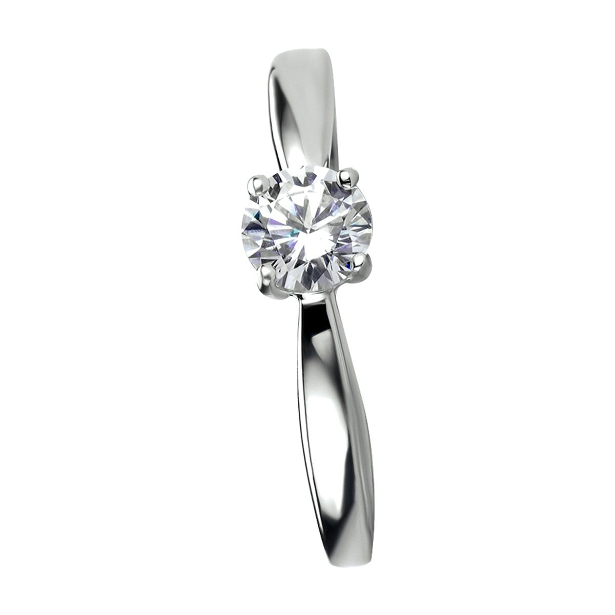 Gerhodineerd Zilver Ring Met Zirkonia 1330225 - PansiteNederland.nl