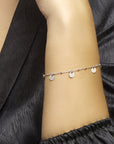 Zilver Gerhodineerd Armband Rondjes 16 + 3 Cm 1330336 - PansiteNederland.nl