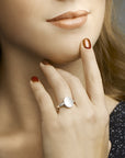 Gerhodineerd Zilver Graveerring 1330428 - PansiteNederland.nl