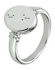 Gerhodineerd Zilver Graveerring 1330428 - PansiteNederland.nl