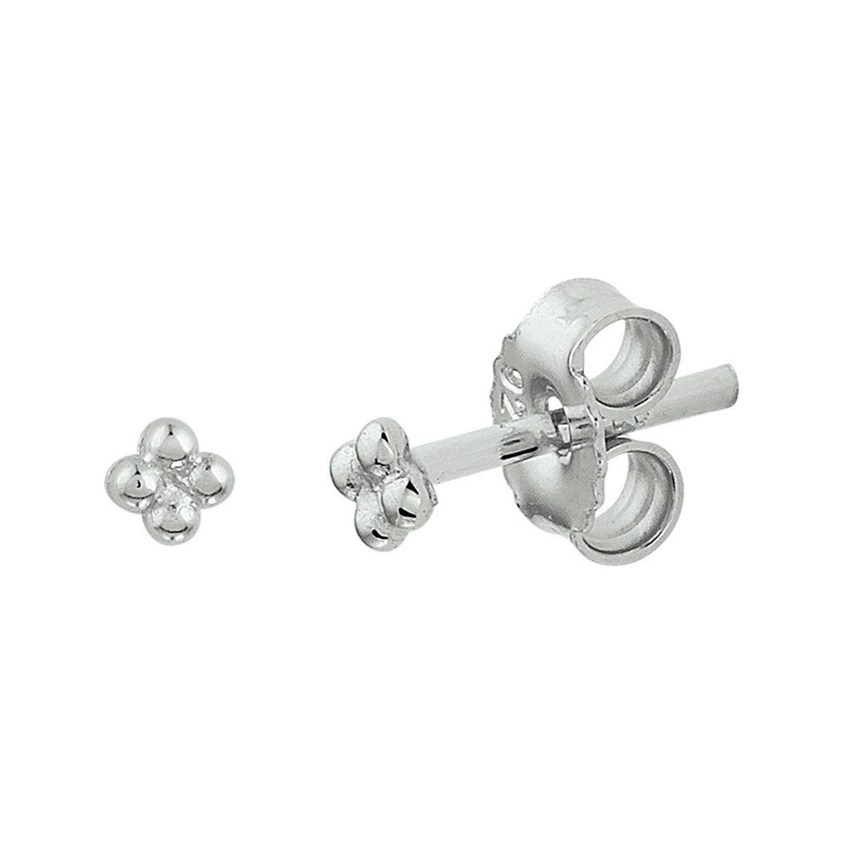 Zilver Gerhodineerd Oorknoppen Bolletjes 1331961 - PansiteNederland.nl