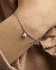 Zilver Gerhodineerd Armband Eenhoorn 13 + 3 Cm 1332135 - PansiteNederland.nl
