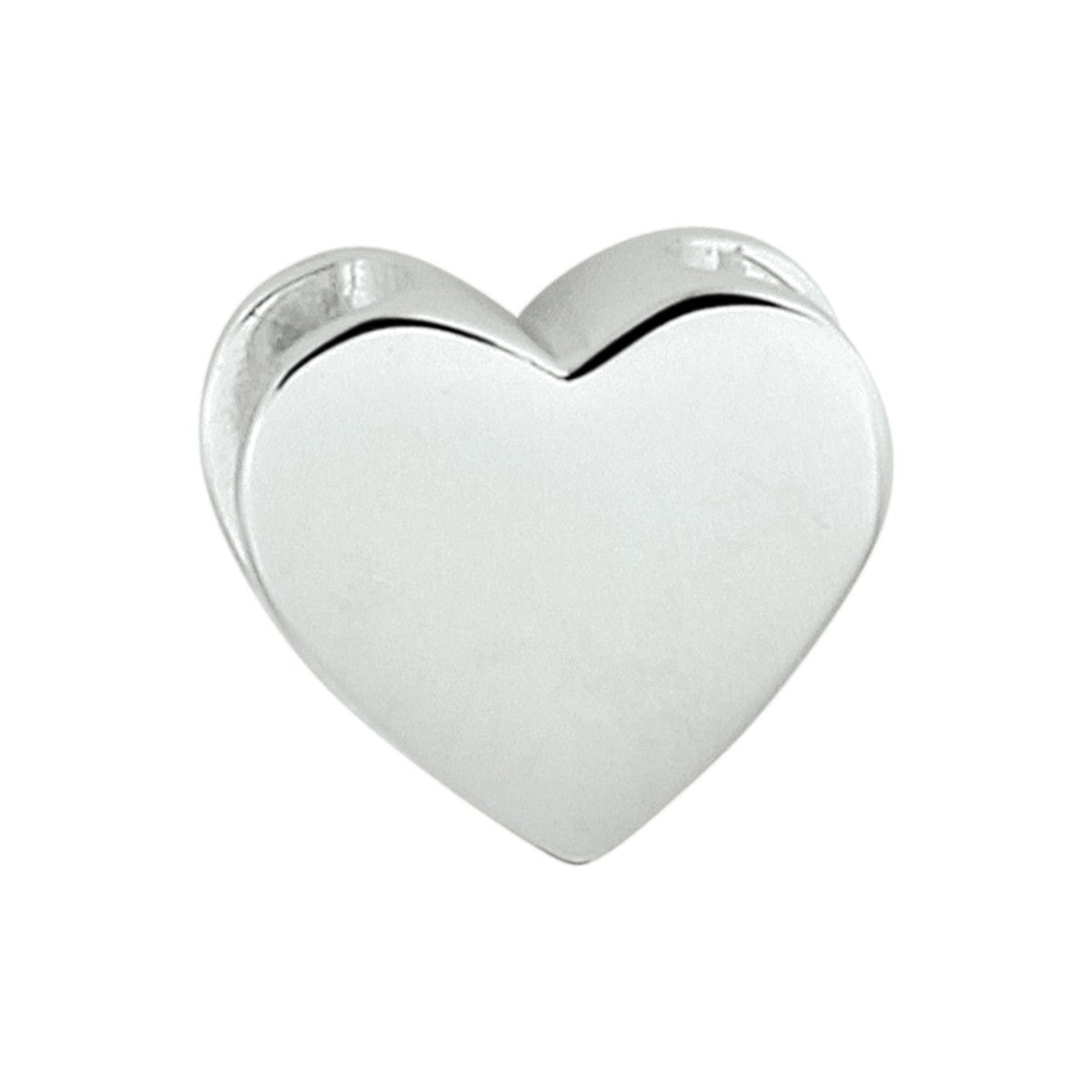 zilver gerhodineerd hanger hart 1332358 - PansiteNederland.nl