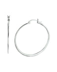 Zilver Gerhodineerd Oorringen 1332443 - PansiteNederland.nl