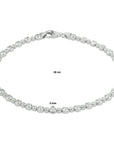 Zilver Gerhodineerd Tennisarmband Zirkonia 3,0 Mm 18 Cm 1332622 - PansiteNederland.nl