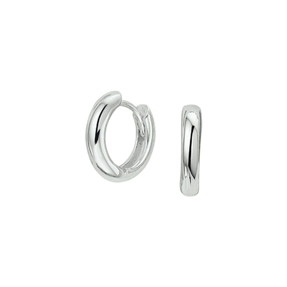 Zilver Gerhodineerd Klapoorringen 2,0 Mm 1332664 - PansiteNederland.nl