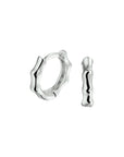 Zilver Gerhodineerd Klapoorringen 1332666 - PansiteNederland.nl