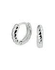 Zilver Gerhodineerd Klapoorringen 1332674 - PansiteNederland.nl
