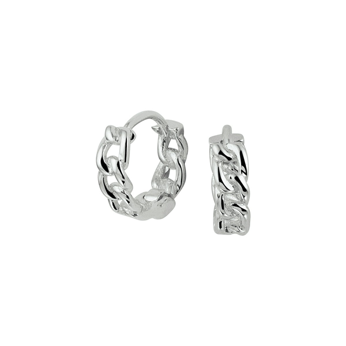 Zilver Gerhodineerd Klapoorringen 1332675 - PansiteNederland.nl