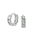 Zilver Gerhodineerd Klapoorringen 1332675 - PansiteNederland.nl