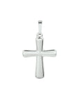 zilver gerhodineerd hanger kruis 1332824 - PansiteNederland.nl