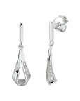 Zilver Gerhodineerd Oorhangers Zirkonia 1332827 - PansiteNederland.nl