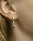 Zilver Gerhodineerd Oorhangers Zirkonia 1332827 - PansiteNederland.nl