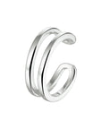 Zilver Gerhodineerd Earcuff 1333035 - PansiteNederland.nl