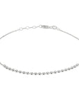 Enkelbandje gediamanteerd 1,2 mm 24 + 2 cm - PSN1333302