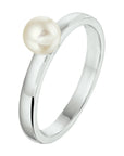 Gerhodineerd Zilver Ring Parel 1333337 - PansiteNederland.nl