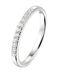 Gerhodineerd Zilver Ring Met Zirkonia 1333365 - PansiteNederland.nl