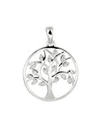 zilver gerhodineerd hanger levensboom zirkonia 1333433 - PansiteNederland.nl