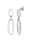 Zilver Gerhodineerd Oorhangers Paperclip 1333467 - PansiteNederland.nl