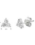 Zilver Gerhodineerd Oorknoppen Zirkonia 1333473 - PansiteNederland.nl
