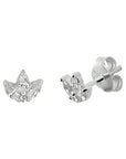 Oorknoppen lotus zirkonia - PSN1333474